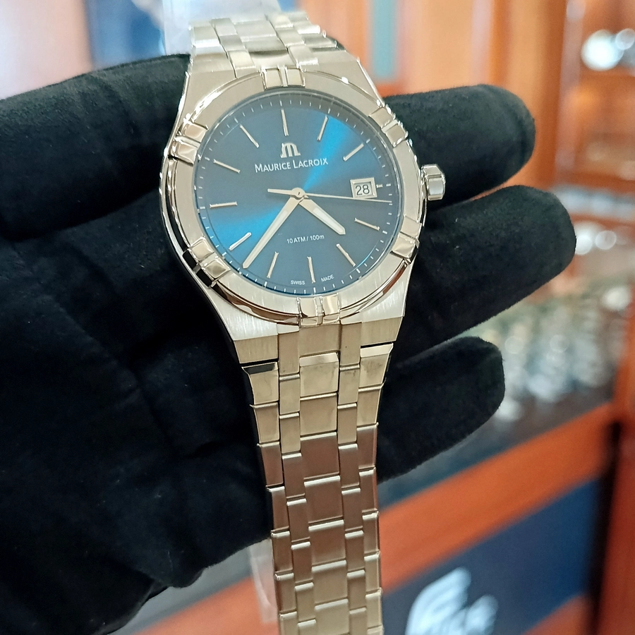 AI1108-SS002-430-1 Maurice Lacroix Blue Dial - Image 2