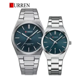 CURREN Couples Silver-Blue