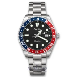 K-5141 Bonito Pepsi bezel watch