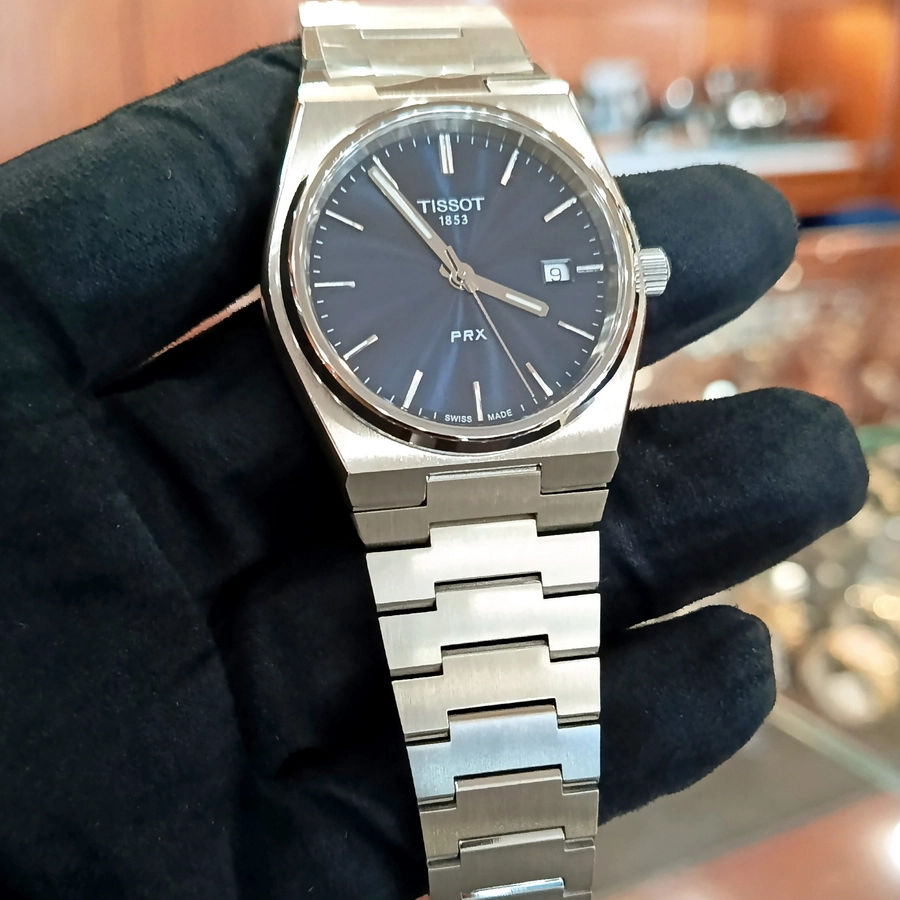 Tissot PRX blue dial