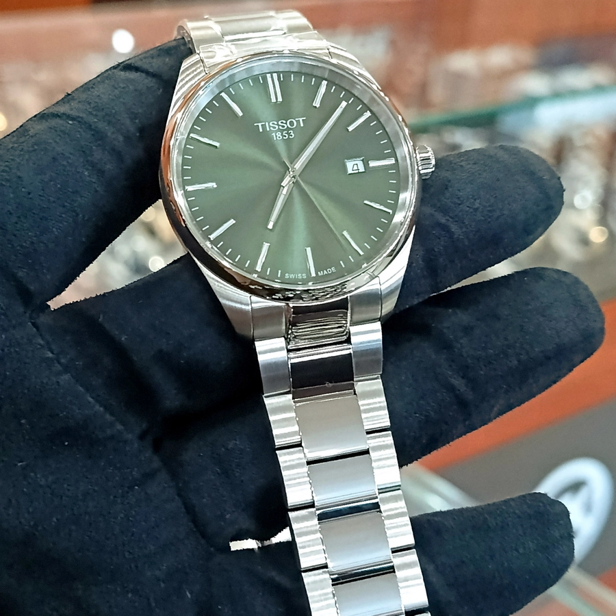 Tissot PR100 Olive Dial