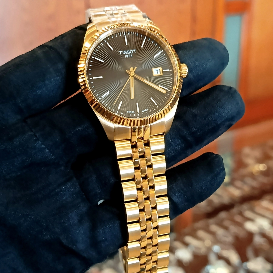 Tissot Ballade black & gold