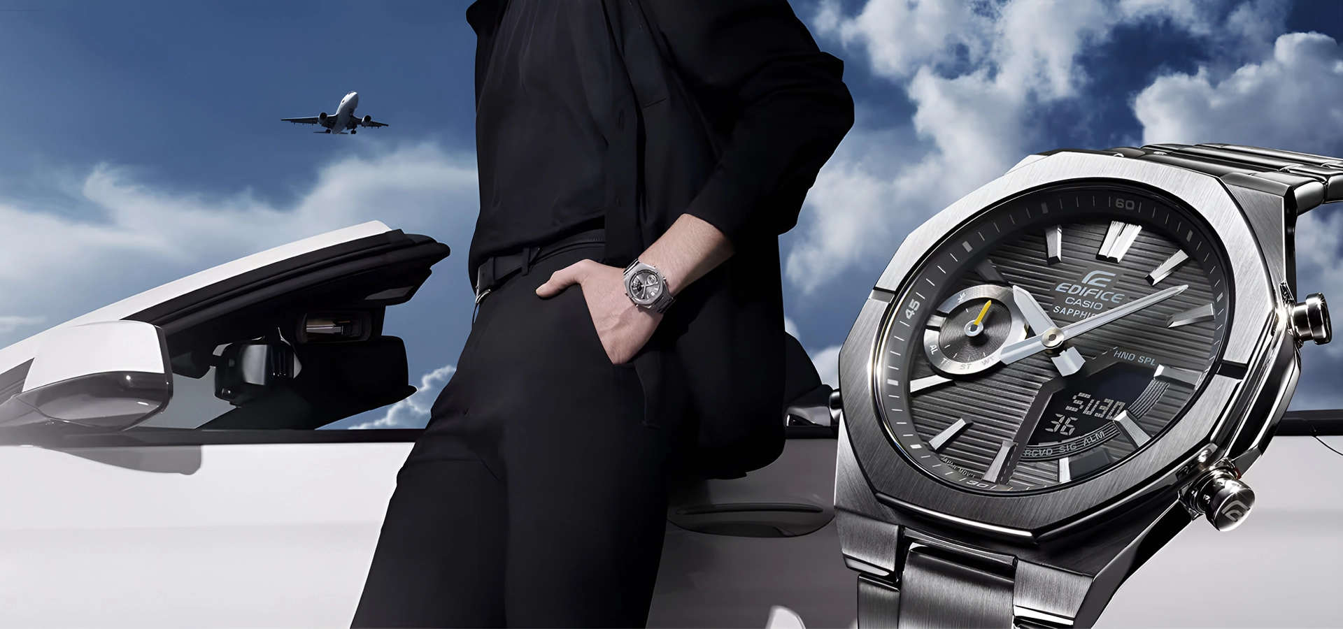 Casio Edifice watch campaign